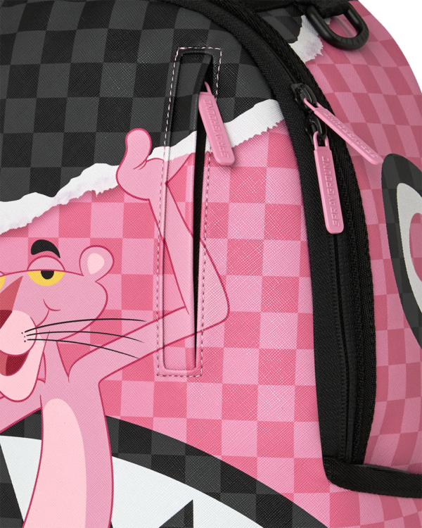 B9147_6 PINK PANTHER ON THE RUN BACKPACK