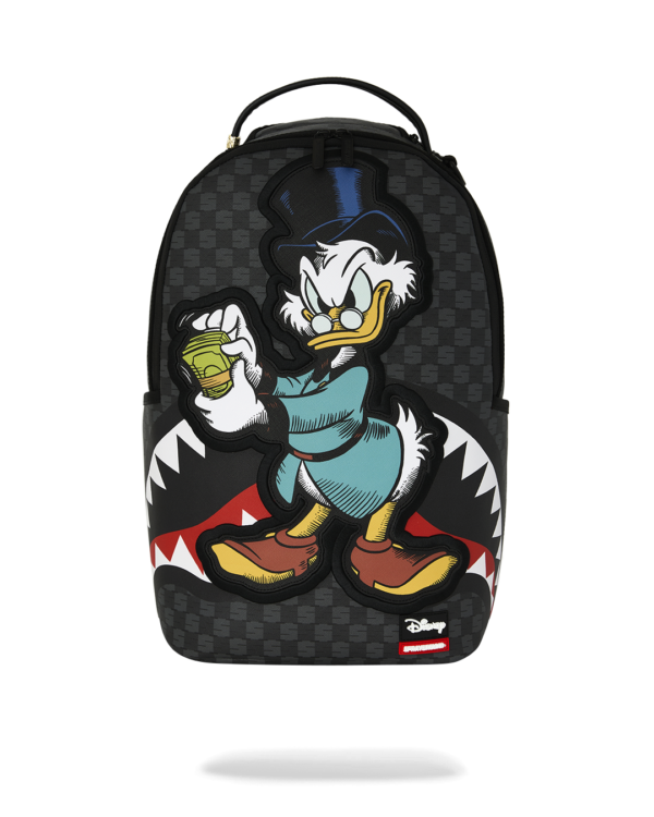 B9150_1 DISNEY SCROOGE COUNTING MONEY BACKPACK