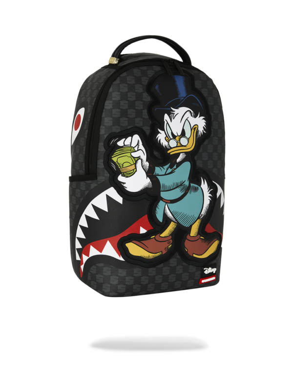 B9150_2 DISNEY SCROOGE COUNTING MONEY BACKPACK