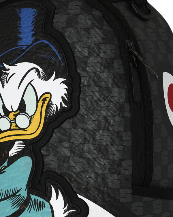 B9150_6 DISNEY SCROOGE COUNTING MONEY BACKPACK