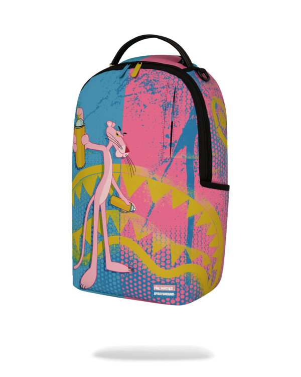 PINK PANTHER SPRAY CANS BACKPACK