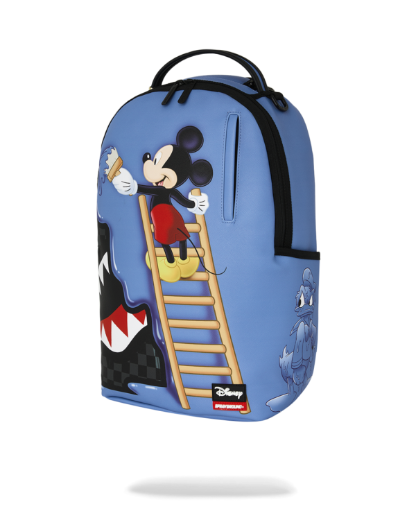 B9202_5 DISNEY MICKEY PAINTING DONALD BACKPACK
