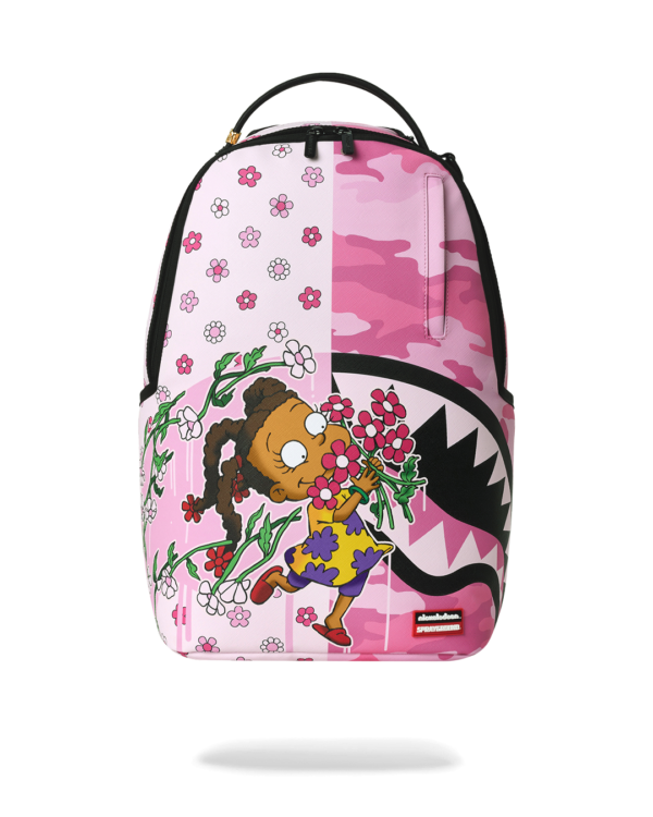 RUGRATS SUSIE FLOWERS AND CAMO BACKPACK