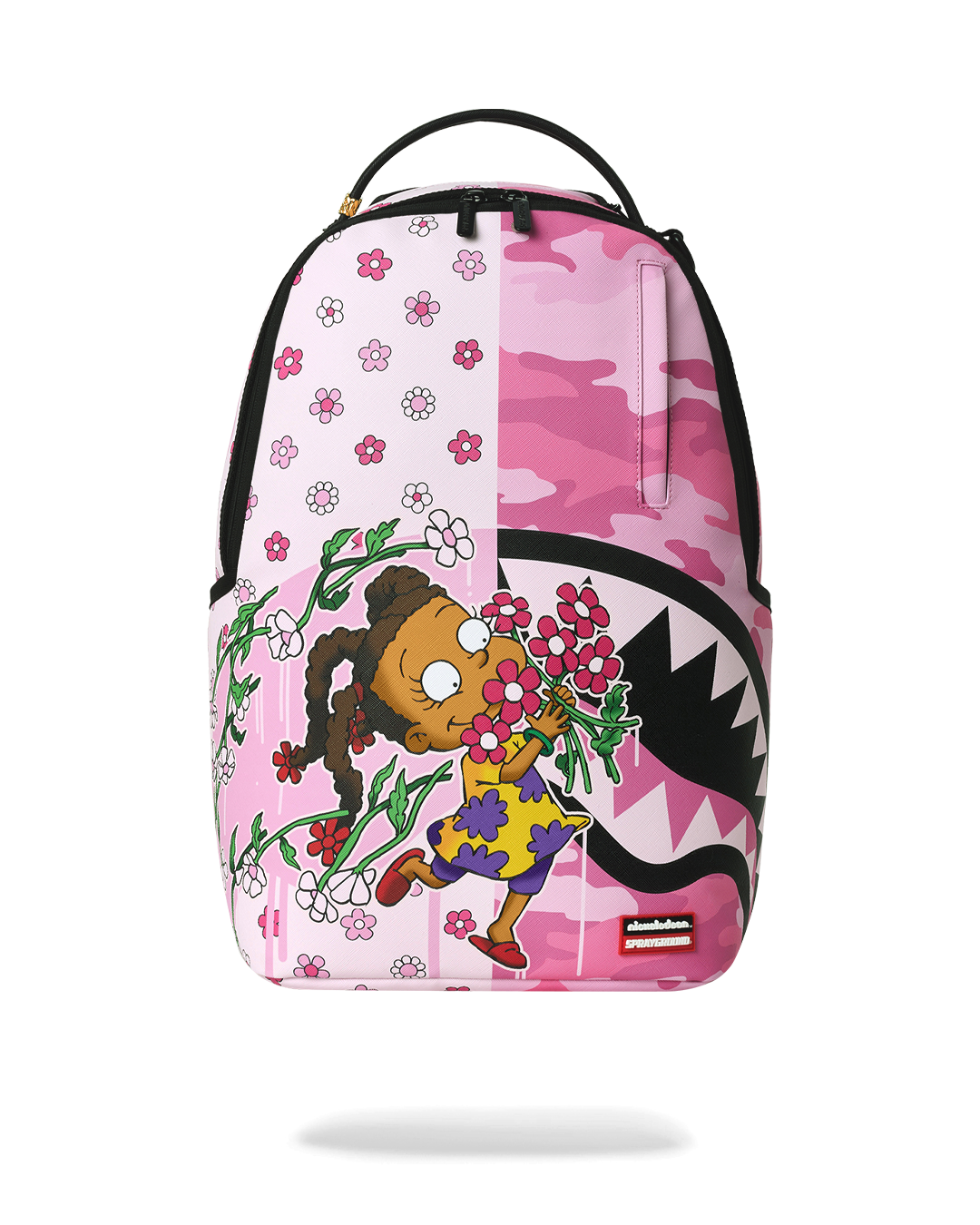 RUGRATS SUSIE FLOWERS AND CAMO BACKPACK