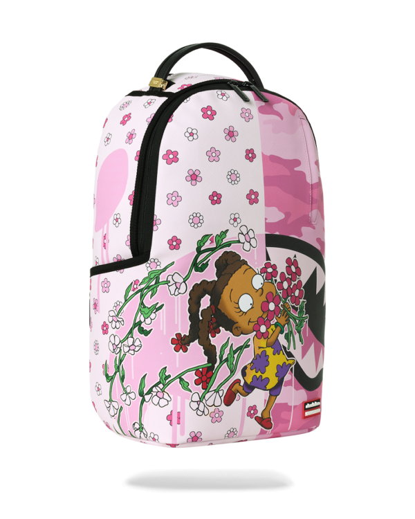 RUGRATS SUSIE FLOWERS AND CAMO BACKPACK