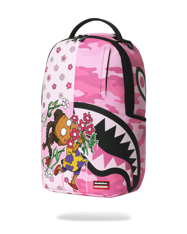 RUGRATS SUSIE FLOWERS AND CAMO BACKPACK