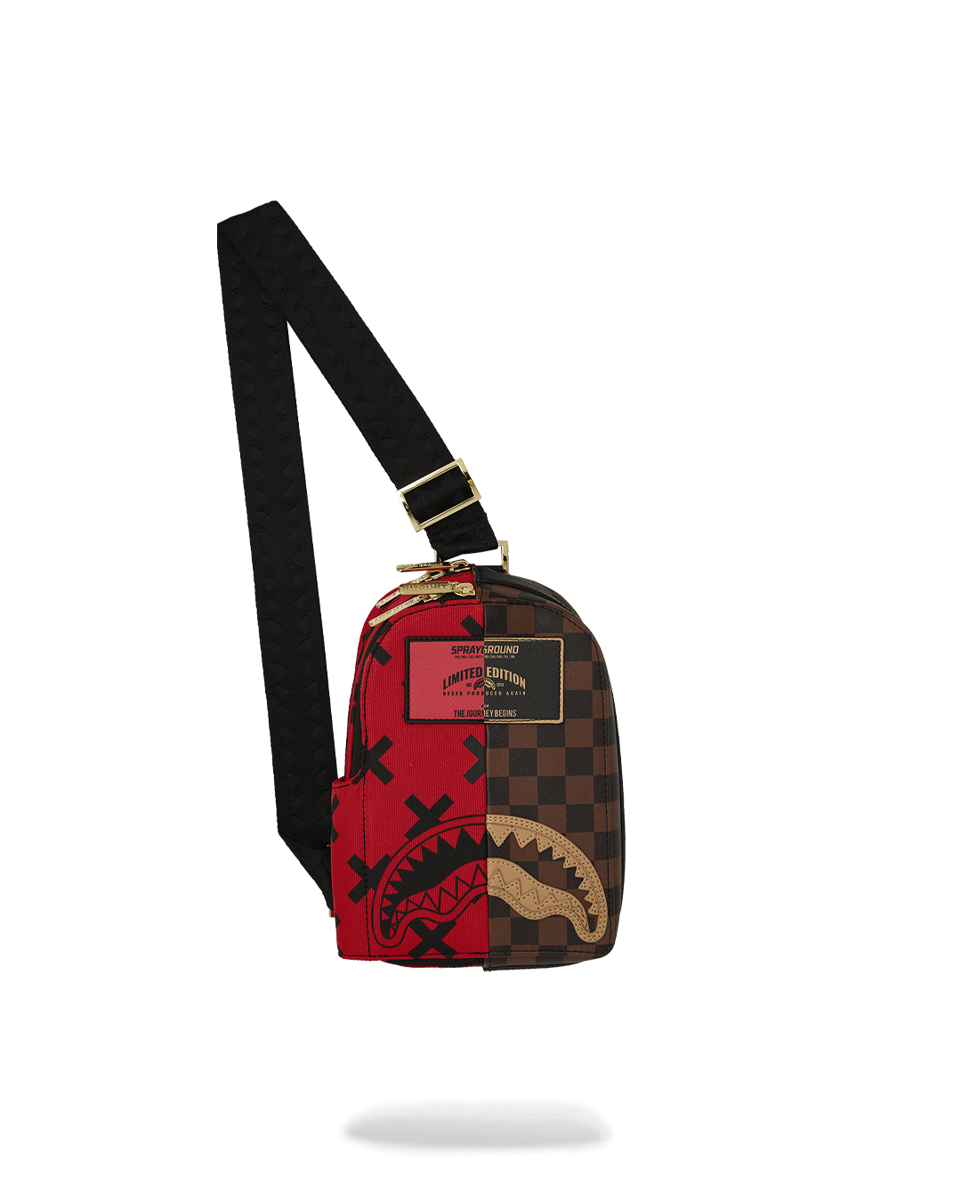 REVERSE HALF SPLIT BACKPACK SLING