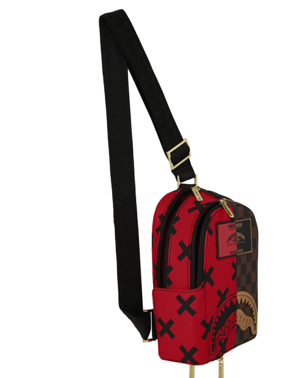 REVERSE HALF SPLIT BACKPACK SLING
