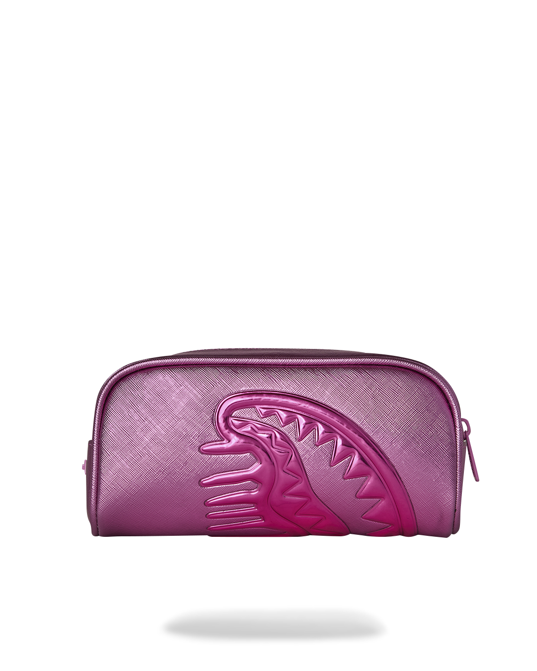 METALLIC PINK METALLIC DRIP POUCH