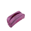 B9526_5 METALLIC PINK METALLIC DRIP POUCH