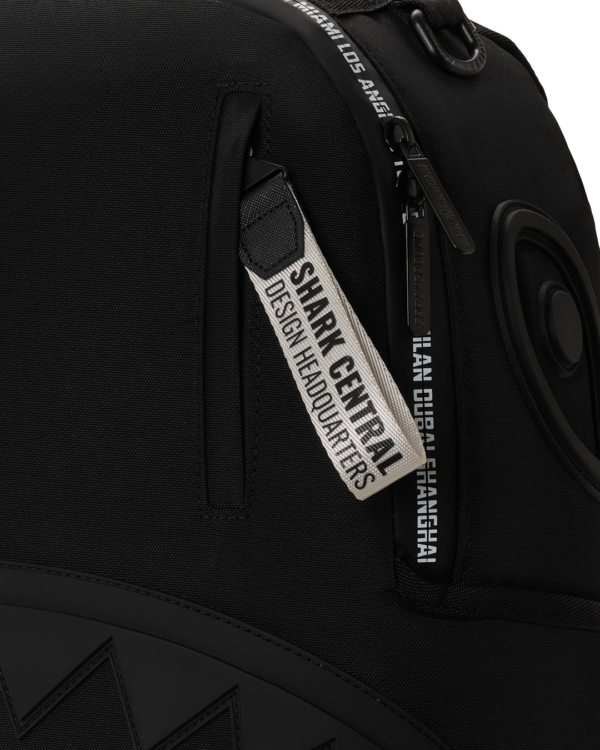 B9587_D1 SHARK CENTRAL PRINTED ZIP BACKPACK