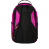 SHARK CENTRAL WHITE STENCIL SHARK PINK NYLON BACKPACK
