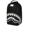 SHARK CENTRAL WHITE STENCIL SHARK BLACK NYLON BACKPACK