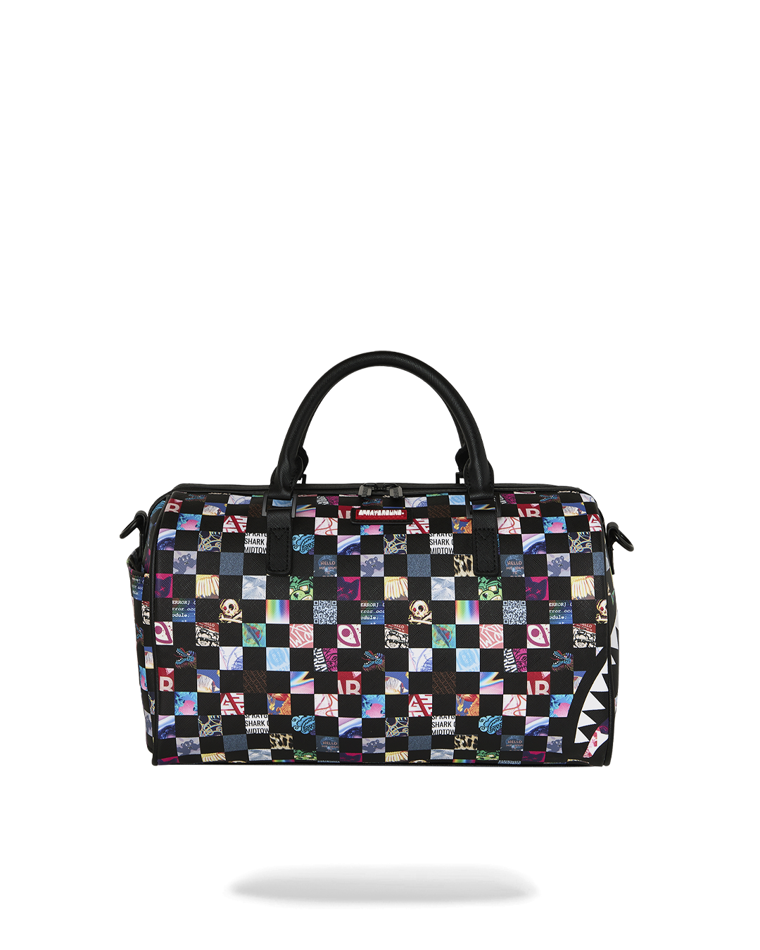 CRAZY CHECK MINI DUFFLE