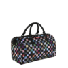 D9439_2 CRAZY CHECK MINI DUFFLE