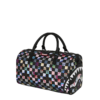 D9439_3 CRAZY CHECK MINI DUFFLE