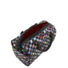 D9439_7 CRAZY CHECK MINI DUFFLE