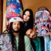 HIDEKI SAIJO ABSTRACT FLOW BACKPACK