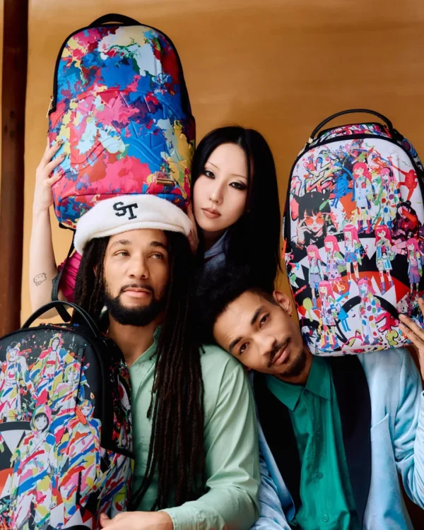 HIDEKI SAIJO ABSTRACT FLOW BACKPACK