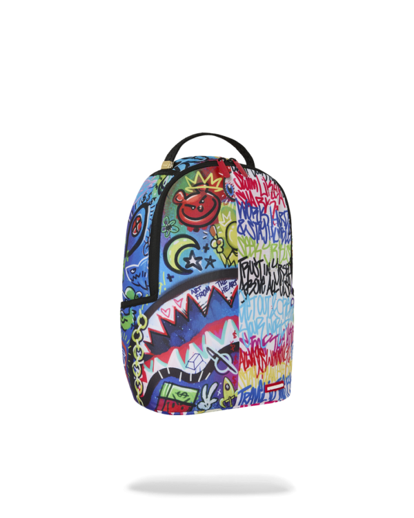 SPRAY POETRY SPLIT MINI BACKPACK