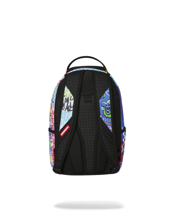 SPRAY POETRY SPLIT MINI BACKPACK