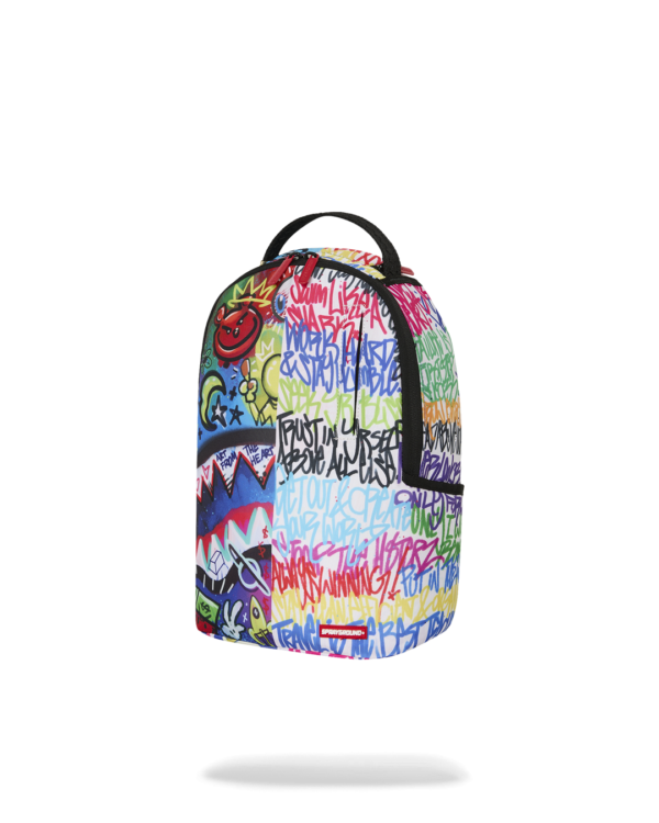 SPRAY POETRY SPLIT MINI BACKPACK
