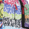 SPRAY POETRY SPLIT MINI BACKPACK