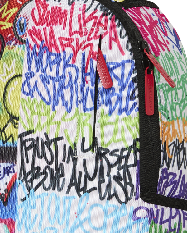SPRAY POETRY SPLIT MINI BACKPACK