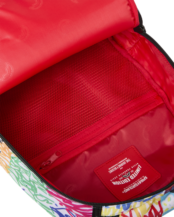 SPRAY POETRY SPLIT MINI BACKPACK