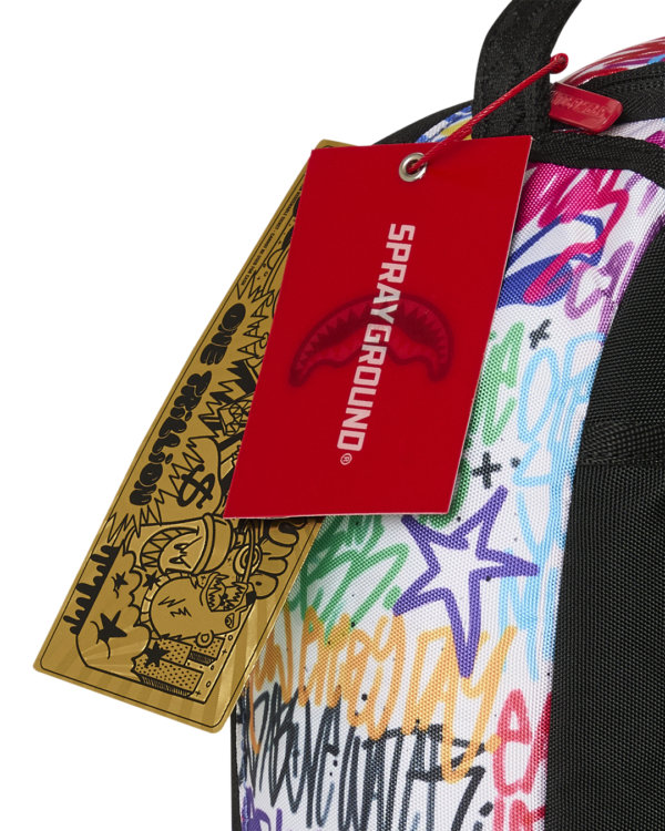 SPRAY POETRY SPLIT MINI BACKPACK