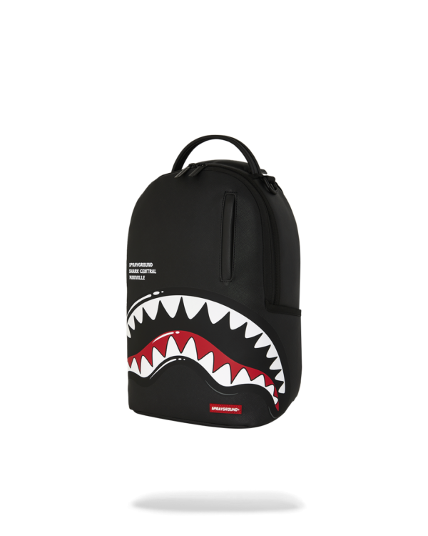 M9567_5 BLACK TOON SHARK MINI BACKPACK
