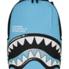 SHARK CENTRAL BUBBLY LIGHT BLUE BACKPACK