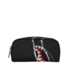 CENTER RIP REVEALING GRAY CHECK POUCH