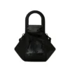 LUX BLACK GHOST DRIP HANDBAG
