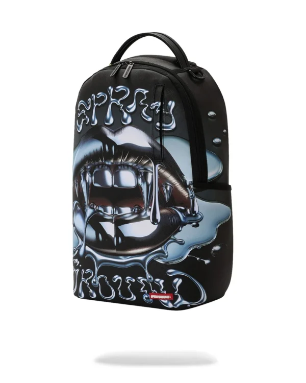CHROME LIPS SINK SHIPS BACKPACK