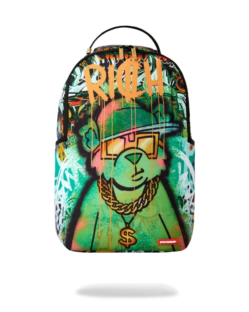 MONEY BEAR GRAFF MURAL BACKPACK