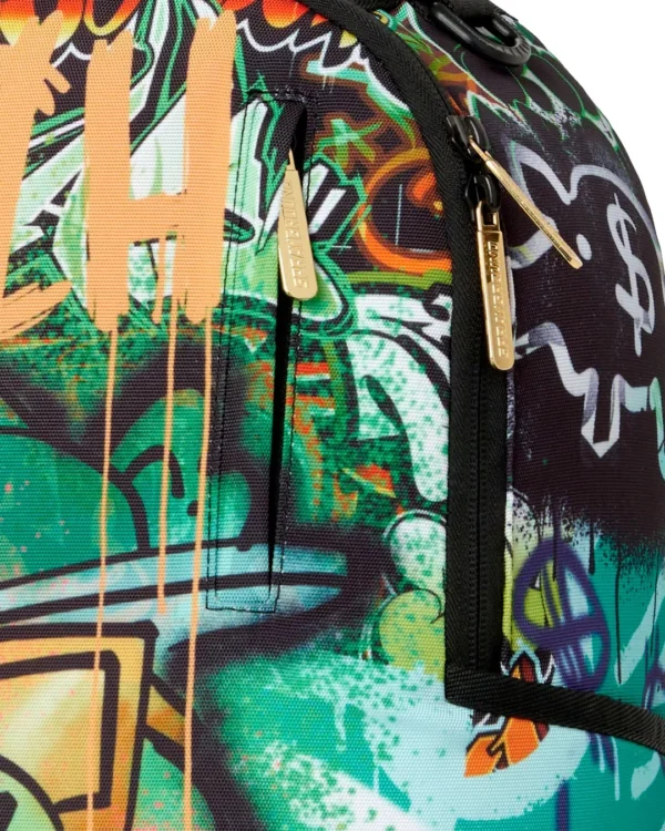 MONEY BEAR GRAFF MURAL BACKPACK