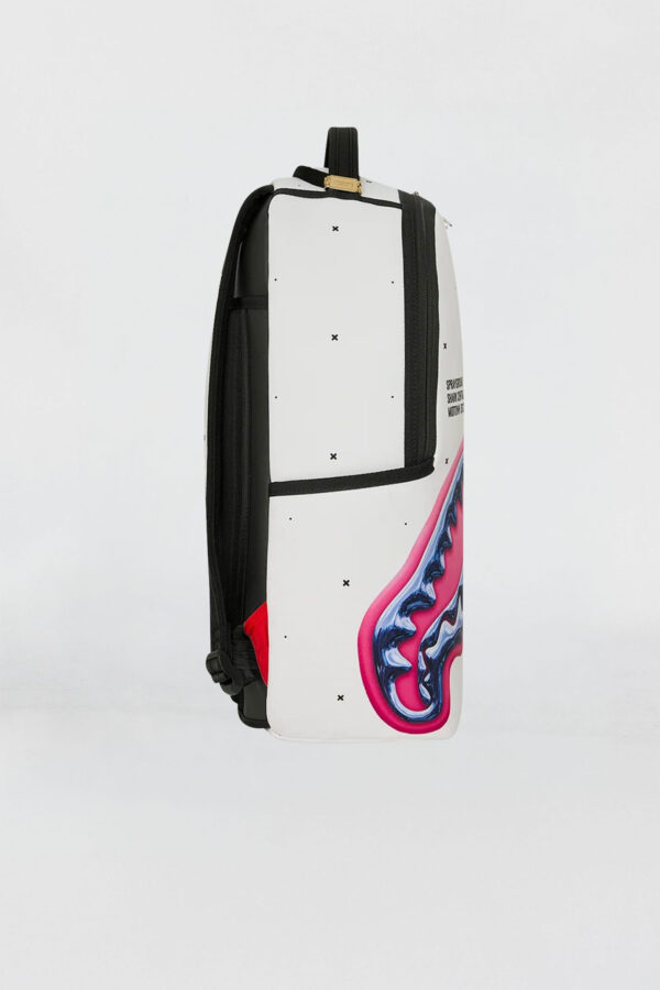 SHARK CENTRAL LIQUID CHROME BACKPACK